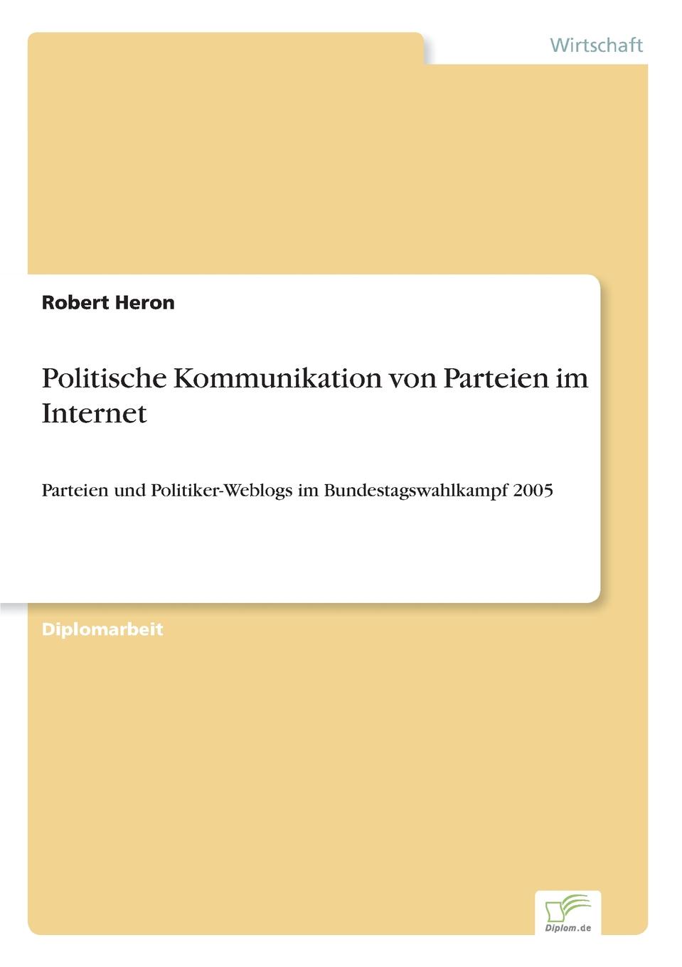 фото Politische Kommunikation von Parteien im Internet