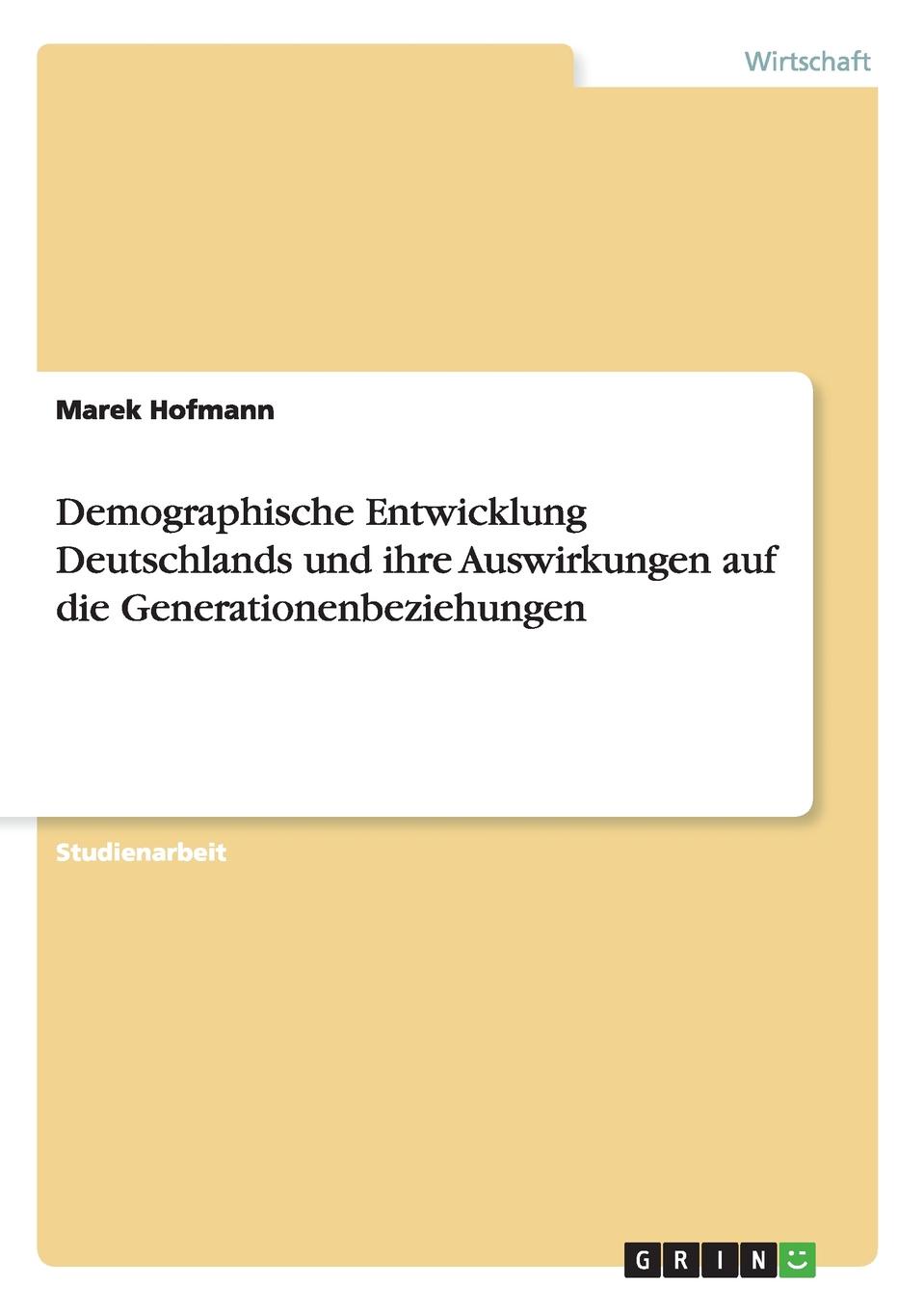 фото Demographische Entwicklung Deutschlands und ihre Auswirkungen auf die Generationenbeziehungen