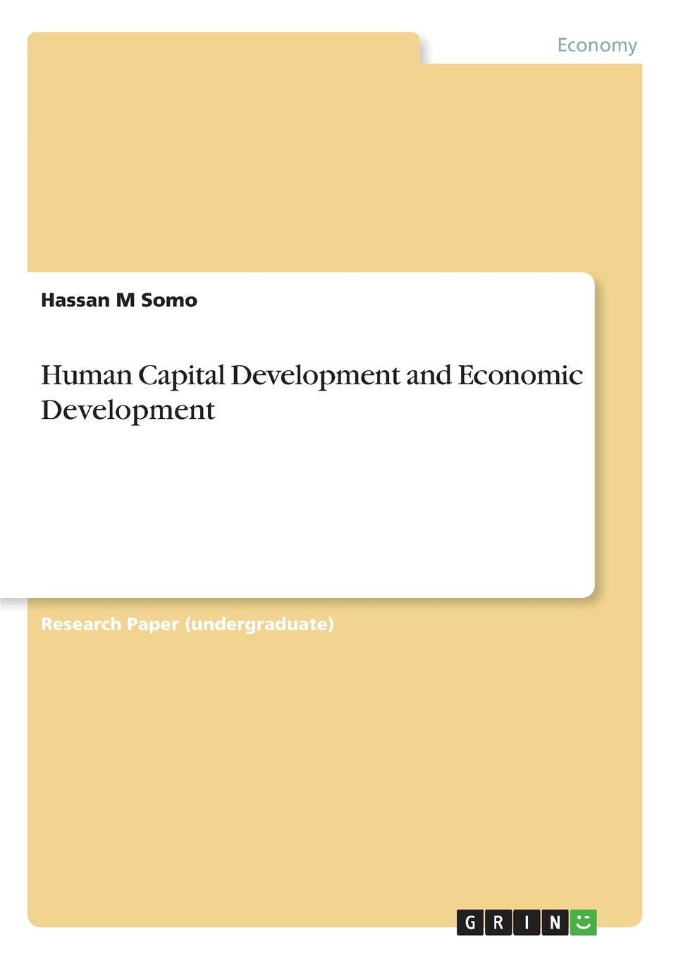 Human Capital Development and Economic Development