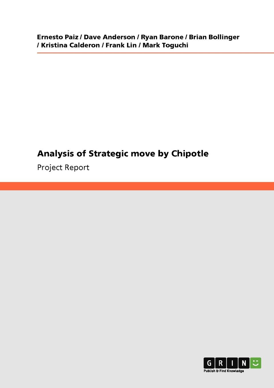 Analysis of Strategic move by Chipotle