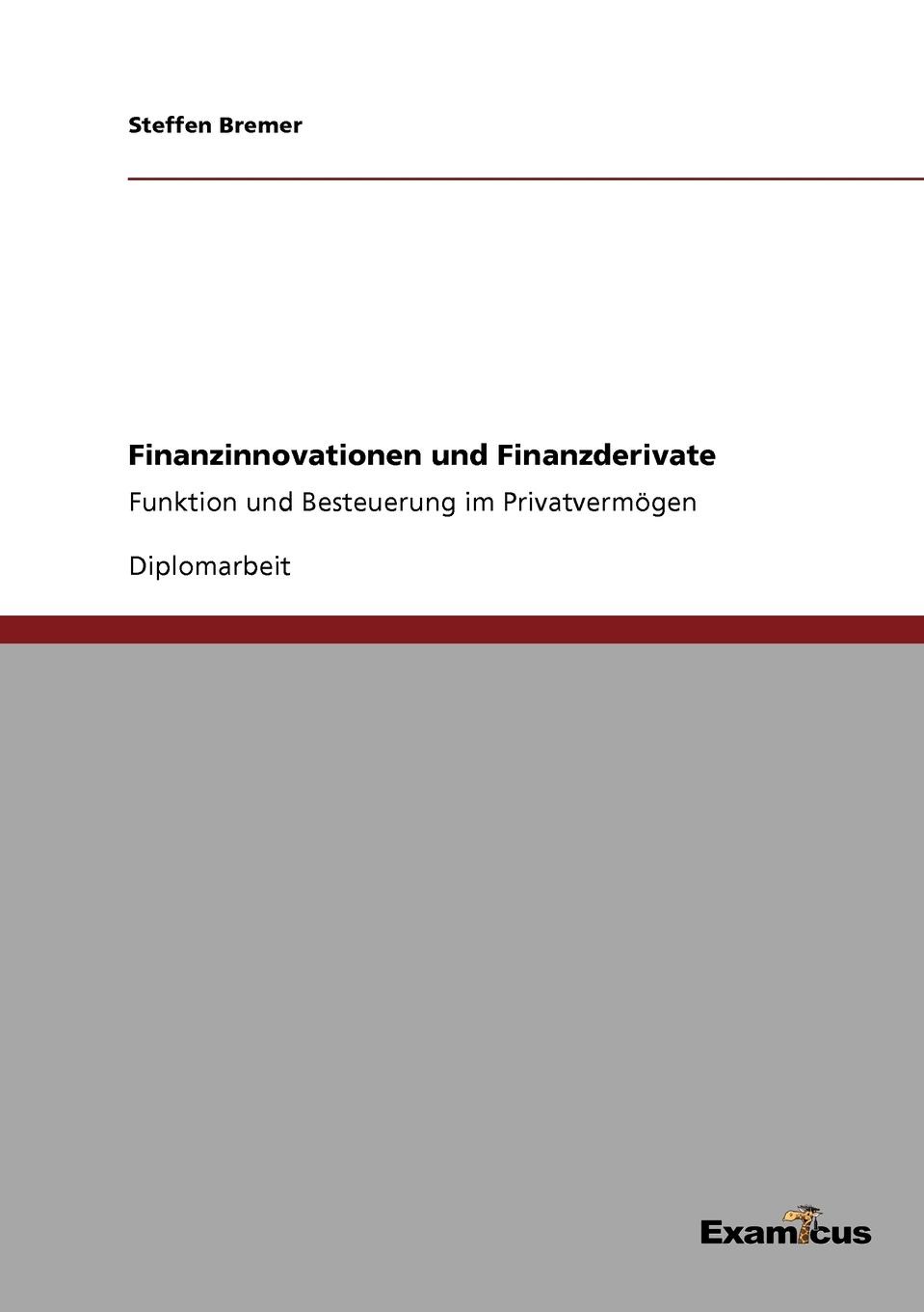 фото Finanzinnovationen und Finanzderivate