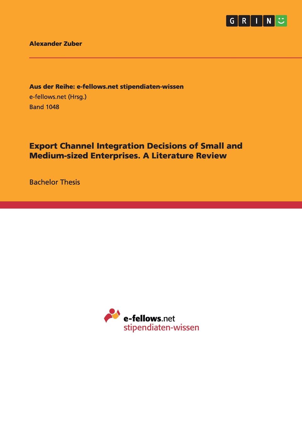 фото Export Channel Integration Decisions of Small and Medium-sized Enterprises. A Literature Review