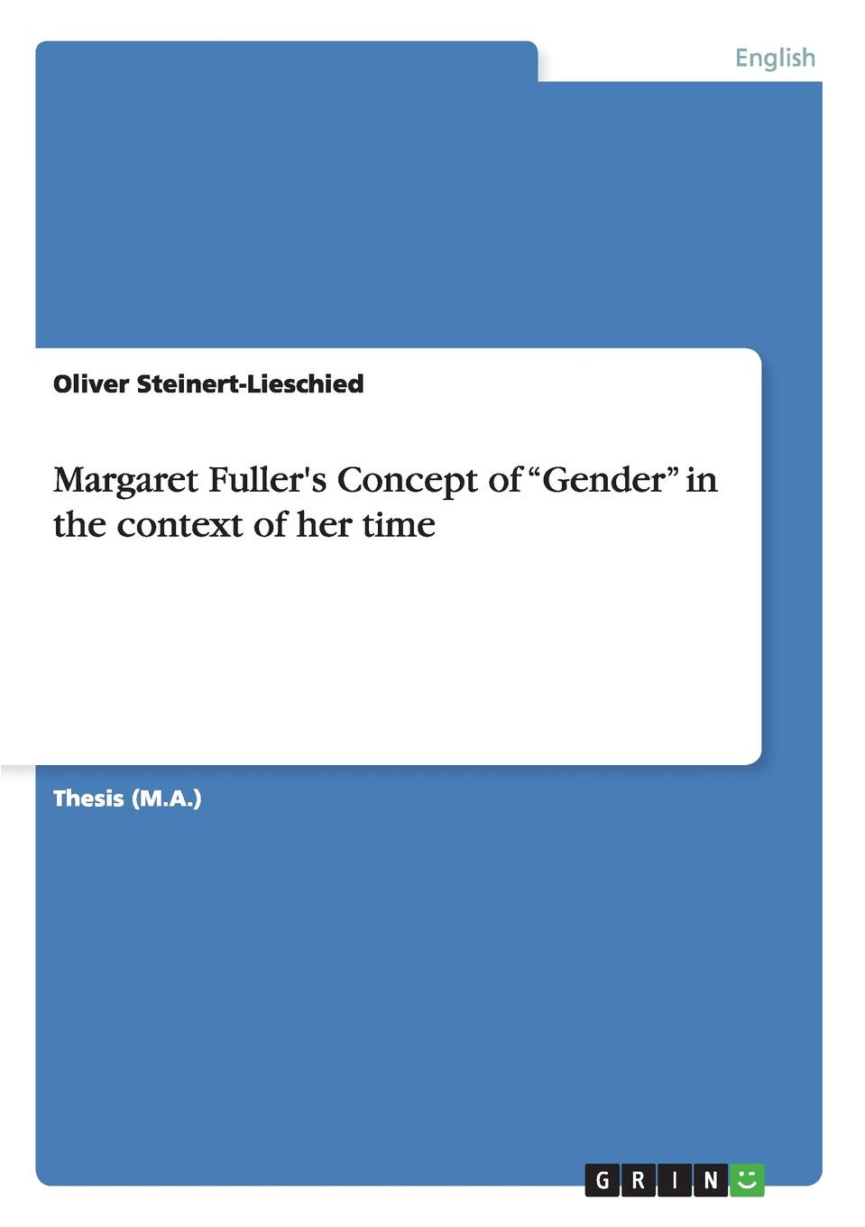 фото Margaret Fuller.s Concept of "Gender" in the context of her time