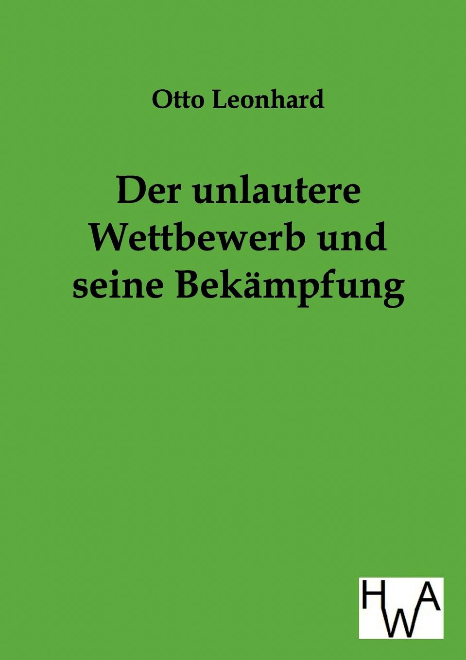 фото Der unlautere Wettbewerb und seine Bekampfung