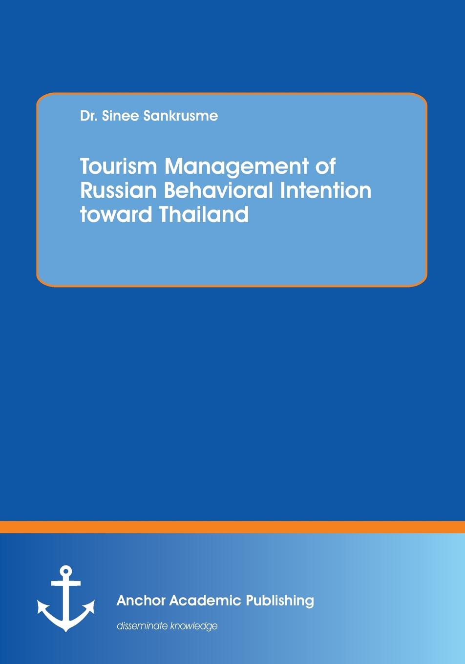 фото Tourism Management of Russian Behavioral Intention toward Thailand