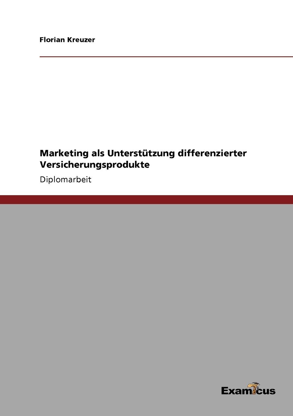 фото Marketing als Unterstutzung differenzierter Versicherungsprodukte