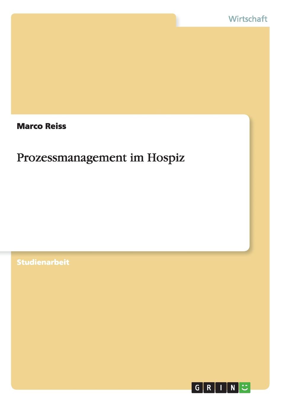 Prozessmanagement im Hospiz