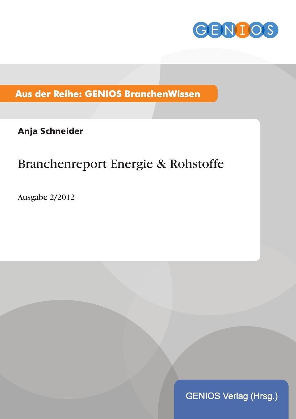 фото Branchenreport Energie . Rohstoffe