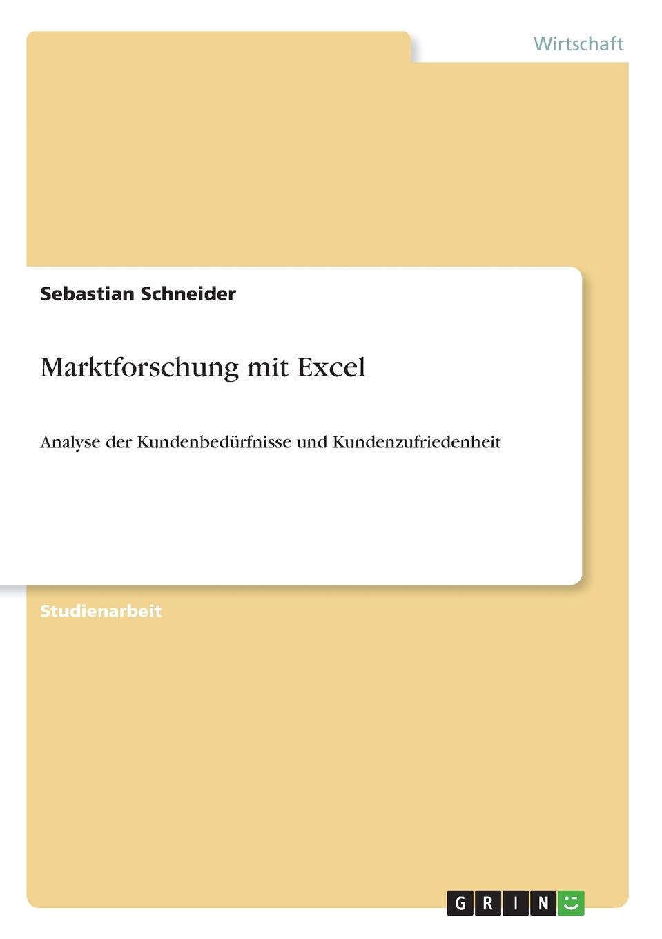 фото Marktforschung mit Excel