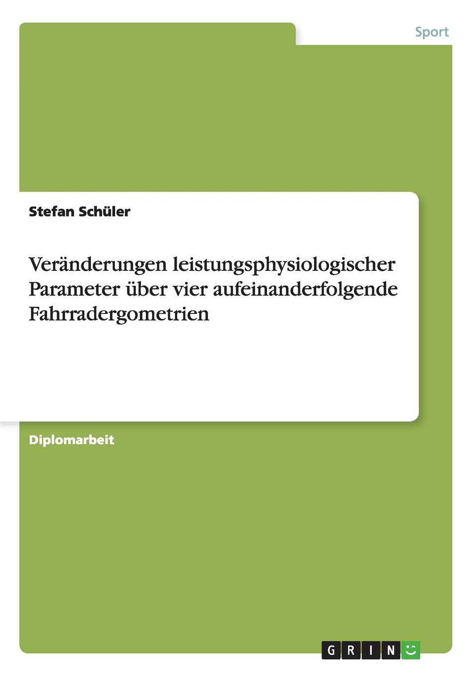 фото Veranderungen Leistungsphysiologischer Parameter Uber Vier Aufeinanderfolgende Fahrradergometrien