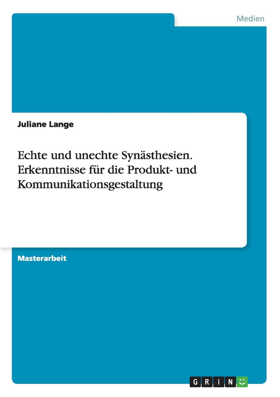 фото Echte und unechte Synasthesien. Erkenntnisse fur die Produkt- und Kommunikationsgestaltung