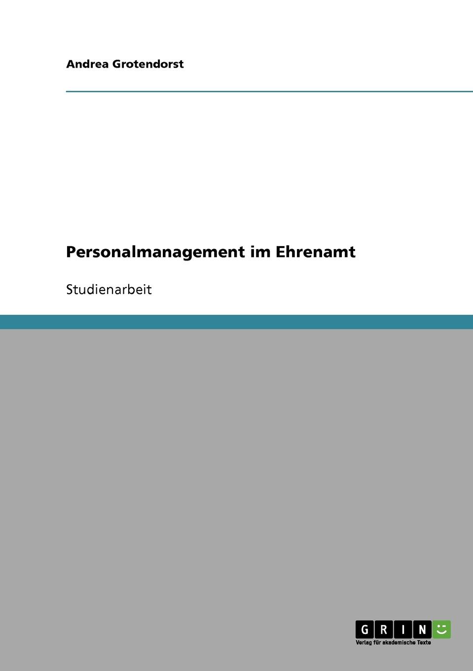 фото Personalmanagement im Ehrenamt