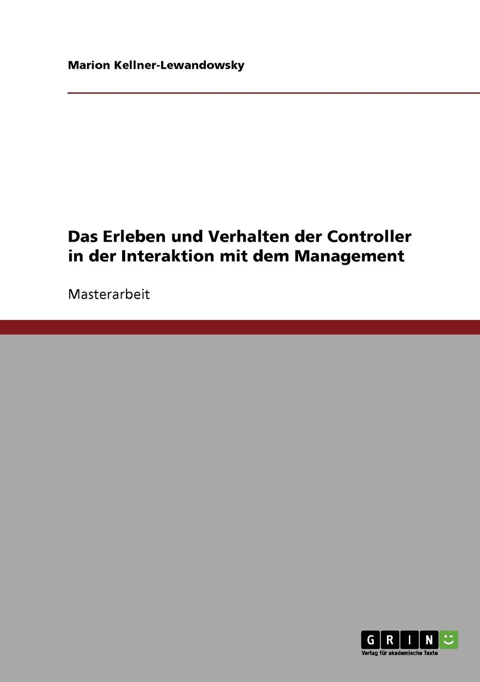 Das Erleben und Verhalten der Controller in der Interaktion mit dem Management