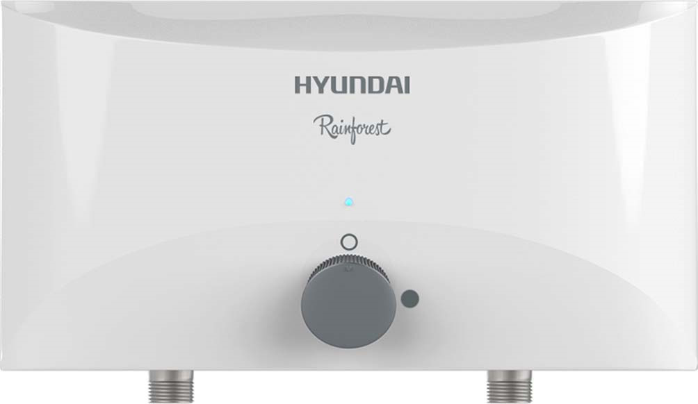 Водонагреватель проточный электрический Hyundai Rainforest, H-IWR1-3P-UI057/S, белый, душ, 3,5 кВт Водонагреватель проточный электрический Hyundai Rainforest, H-IWR1-3P-UI057/S, белый, душ, 3,5 кВт