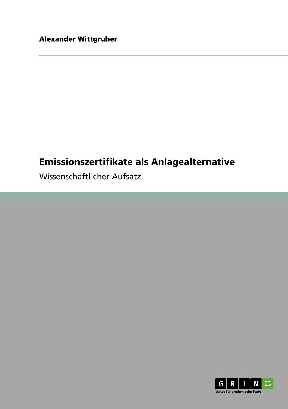 фото Emissionszertifikate als Anlagealternative