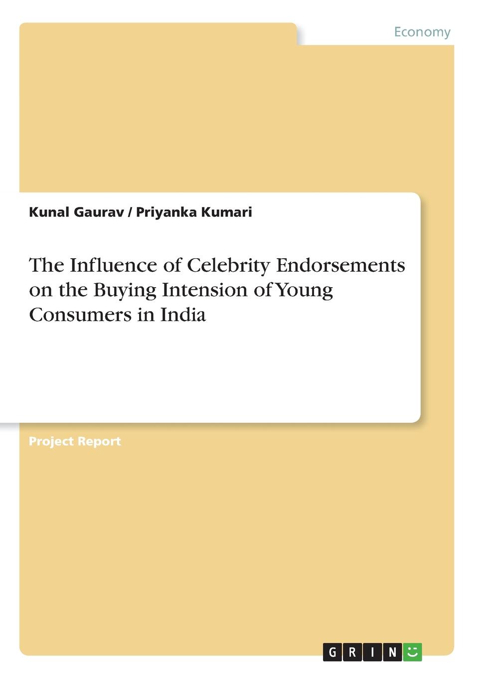 фото The Influence of Celebrity Endorsements on the Buying Intension of Young Consumers in India