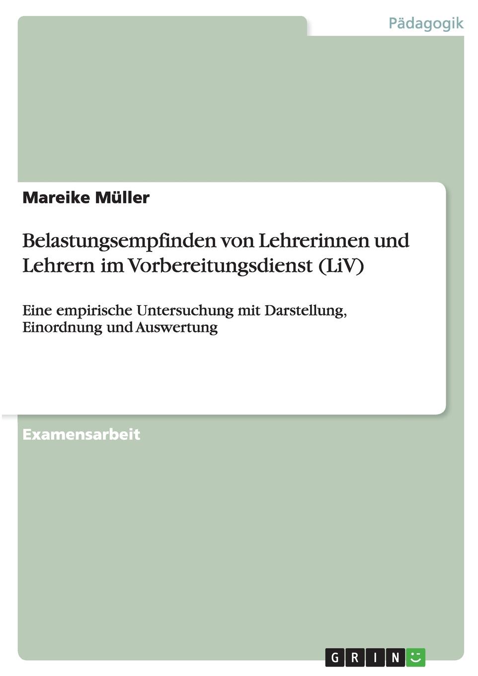 фото Belastungsempfinden von Lehrerinnen und Lehrern im Vorbereitungsdienst (LiV)