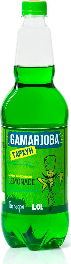 фото Газированный напиток Gamarjoba Лимонад тархун, 1 л