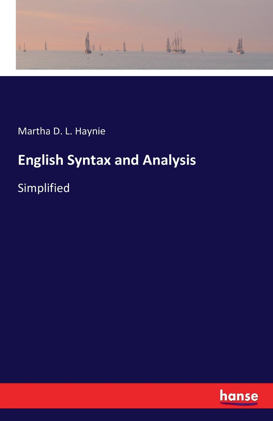 English Syntax and Analysis