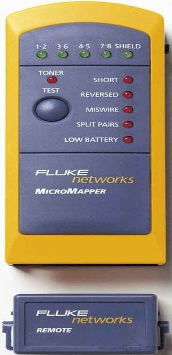 Тестер Fluke Networks MicroMapper, MT-8200-49A купить по выгодной цене ...