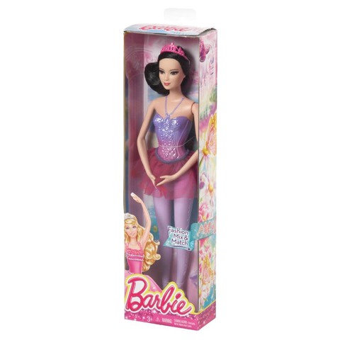 Кукла Mattel Барби Балерина в сиреневом "Сочетай и смешивай"