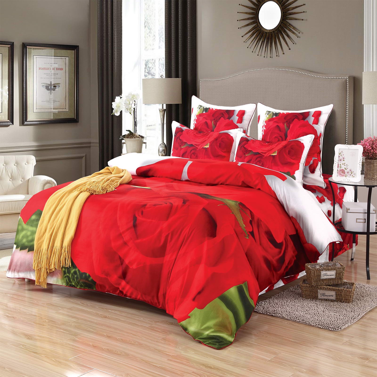 Красное Постельное Белье Купить