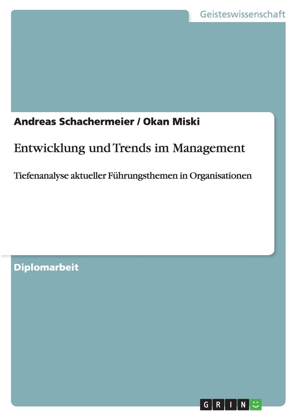 фото Entwicklung und Trends im Management