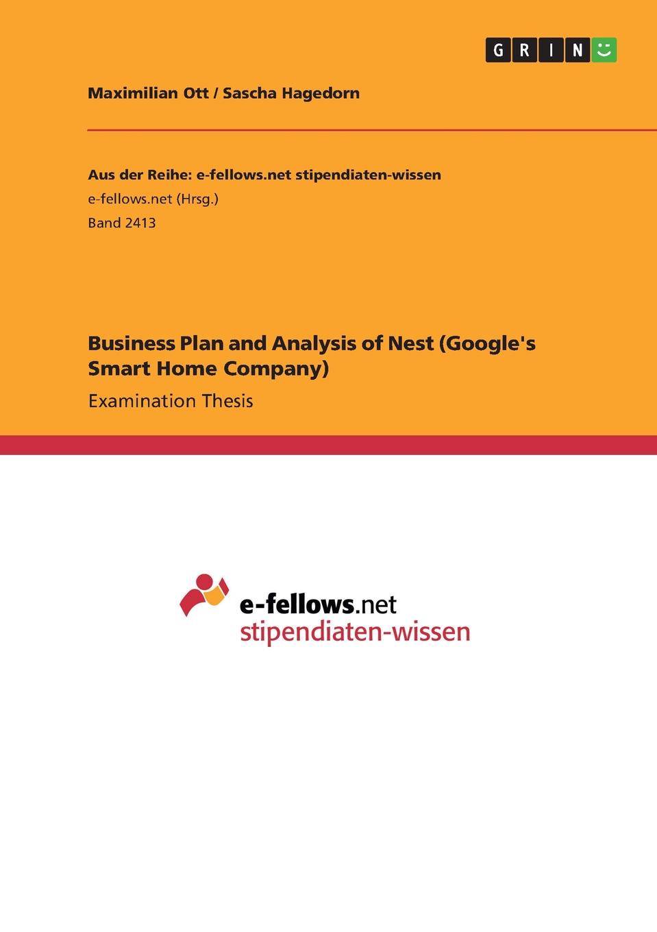 фото Business Plan and Analysis of Nest (Google.s Smart Home Company)