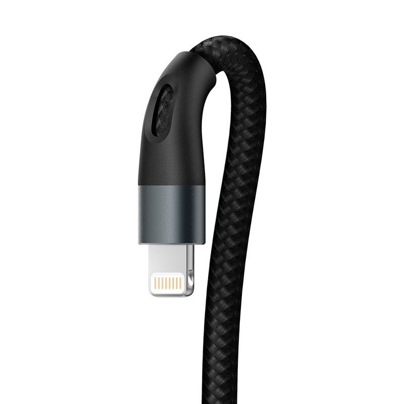 фото Кабель ZMI Xiaomi AL886 Black USB/Lightning MFi 200 см, черный