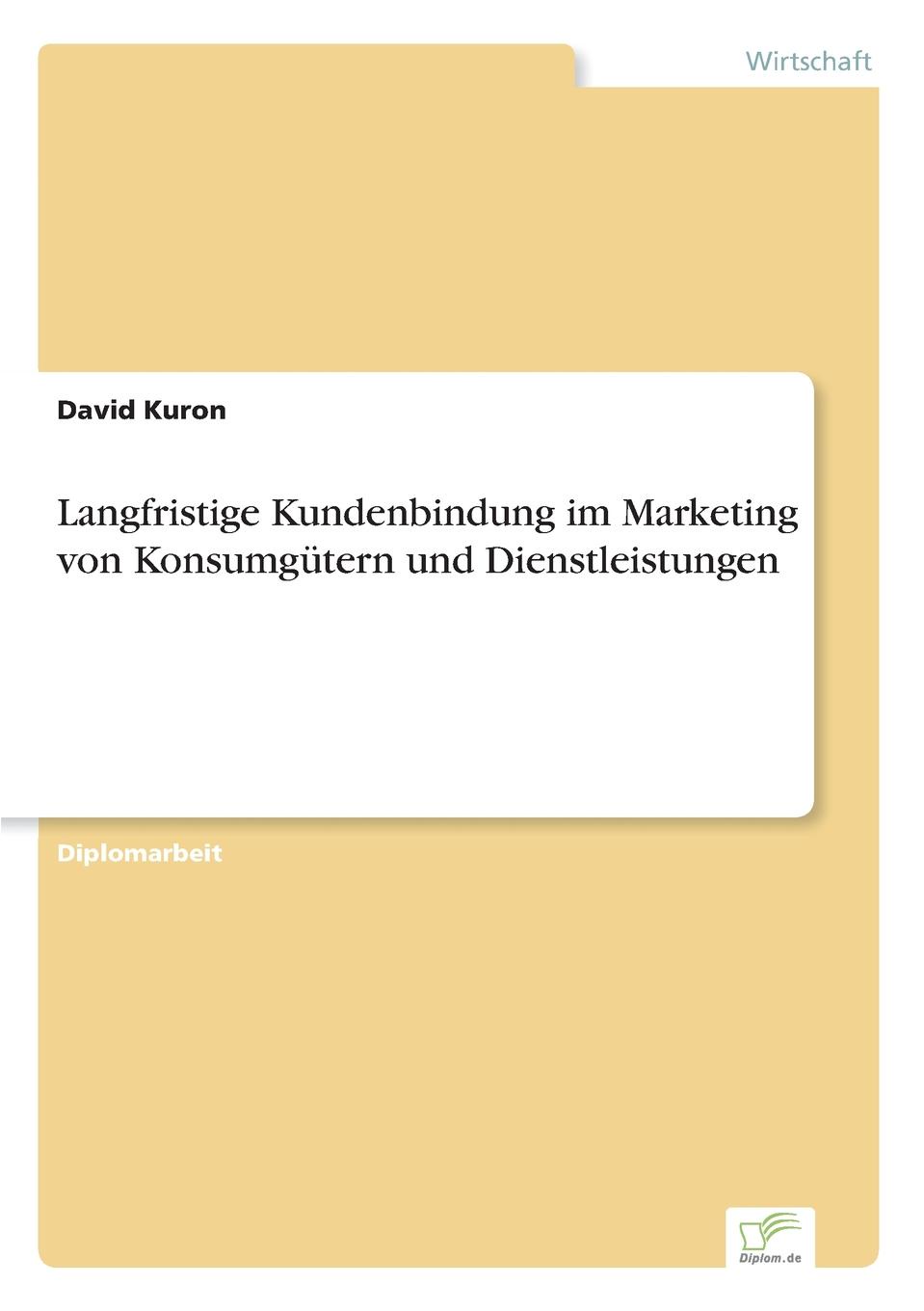 фото Langfristige Kundenbindung im Marketing von Konsumgutern und Dienstleistungen