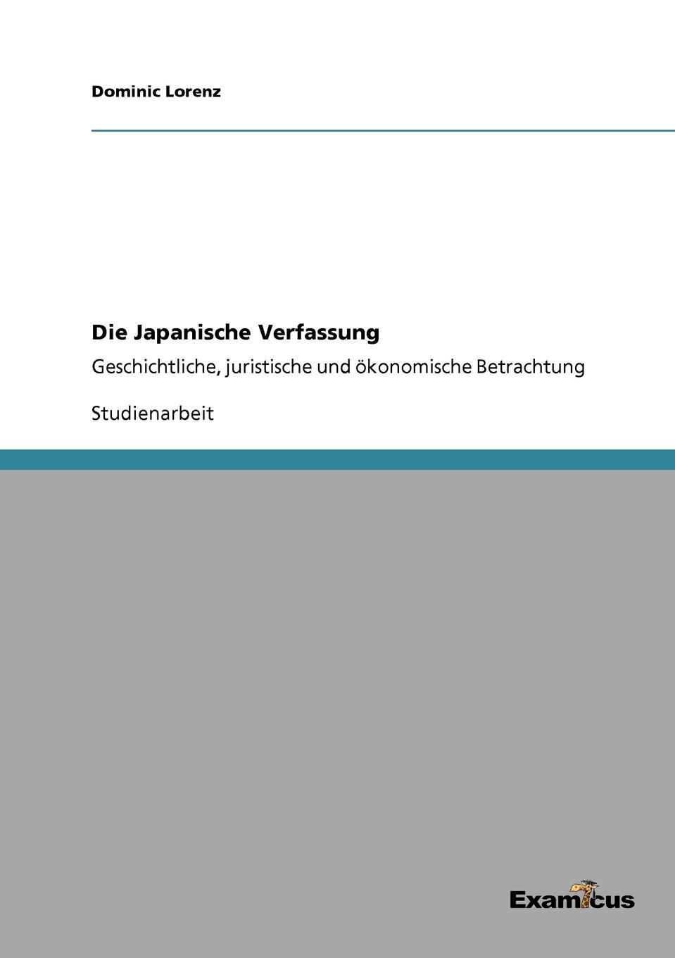 Die Japanische Verfassung