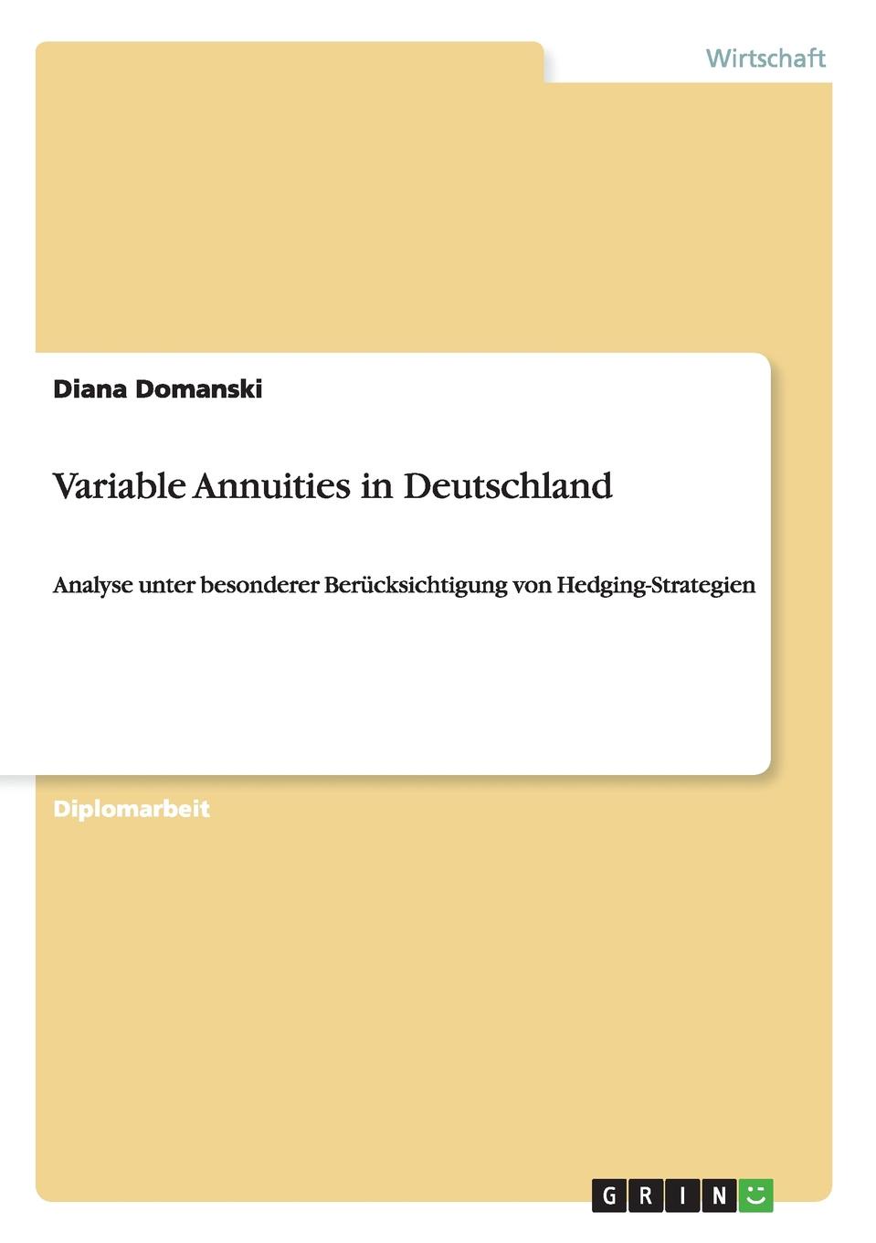 Variable Annuities in Deutschland