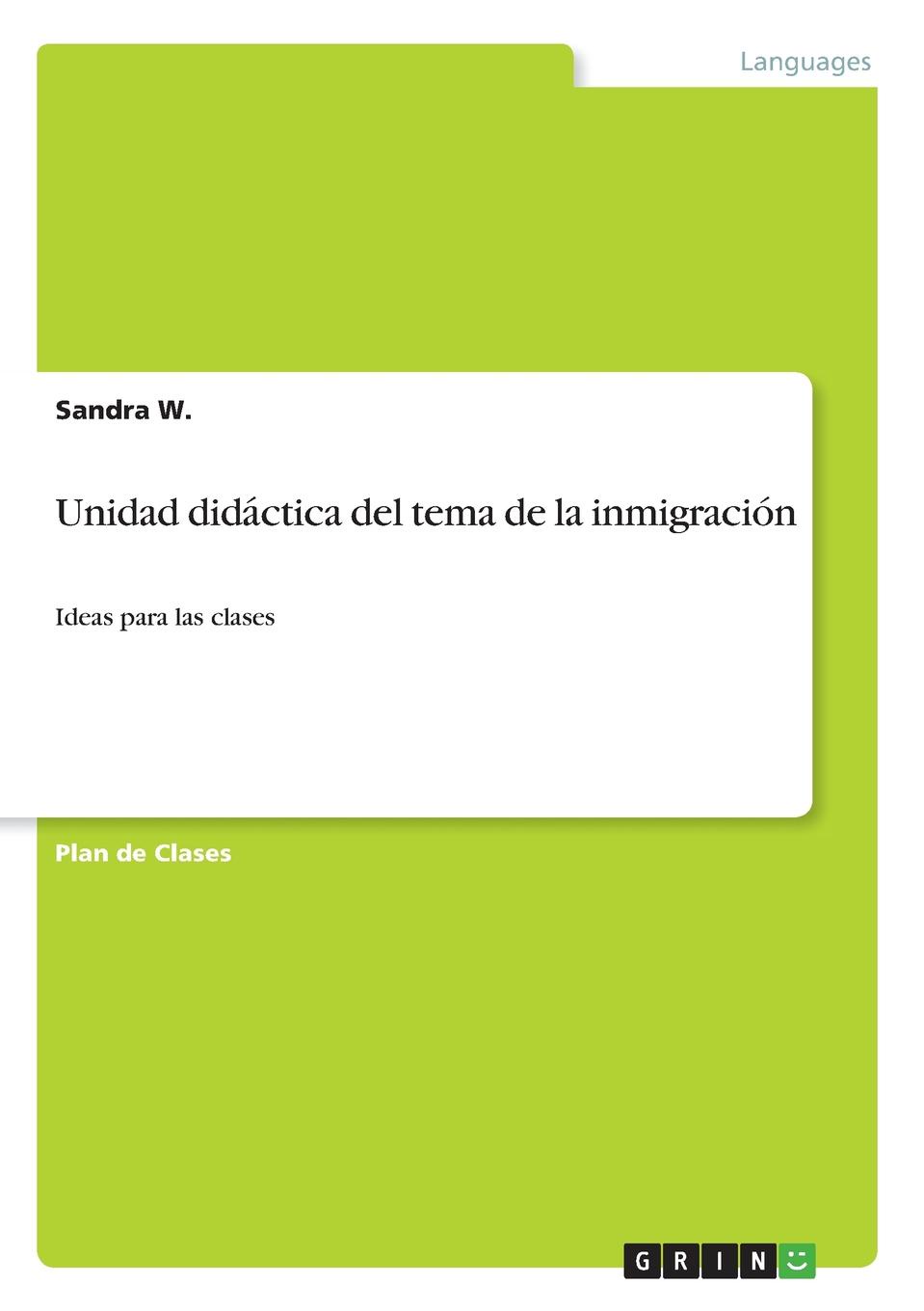 фото Unidad didactica del tema de la inmigracion