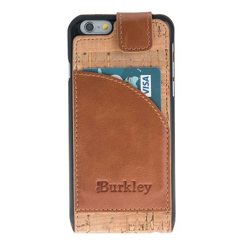 фото Чехол для сотового телефона Burkley MCFLCCSTBLCK2I6, коричневый