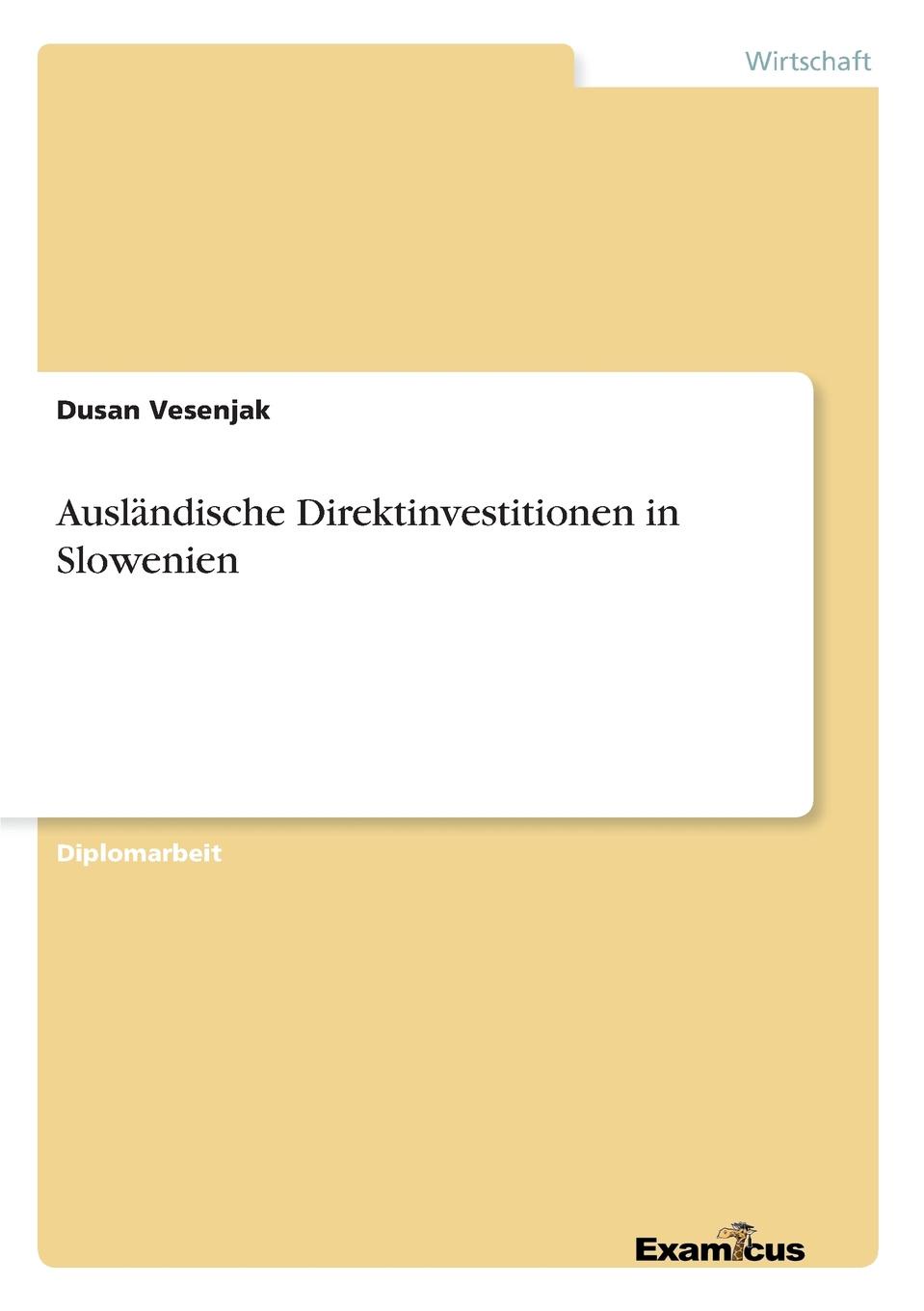 фото Auslandische Direktinvestitionen in Slowenien