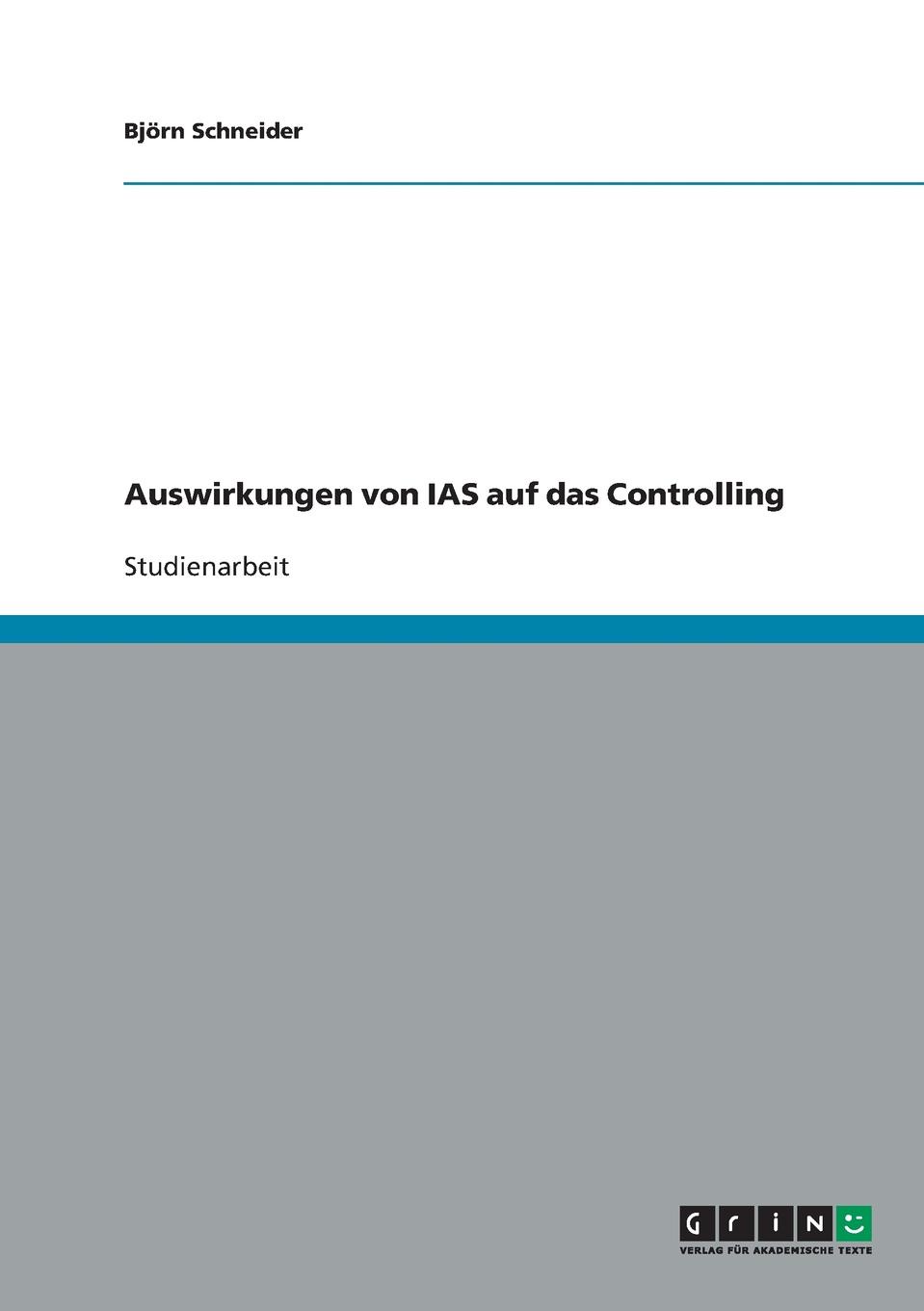 фото Auswirkungen von IAS auf das Controlling