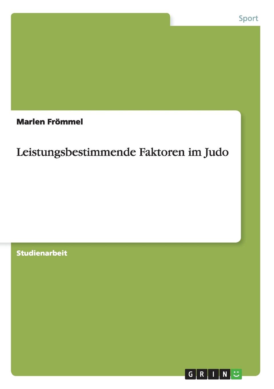 фото Leistungsbestimmende Faktoren im Judo