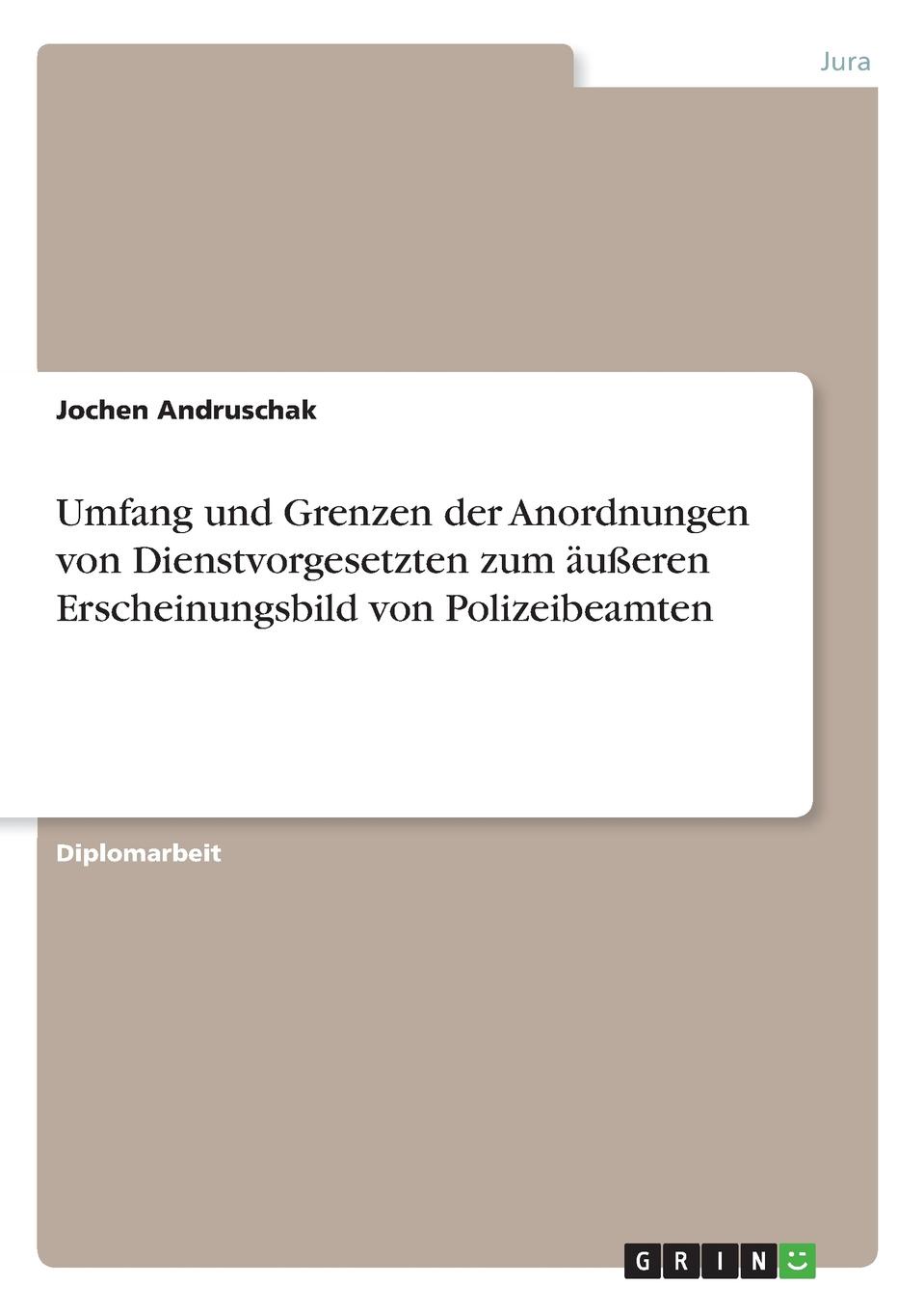 фото Umfang und Grenzen der Anordnungen von Dienstvorgesetzten zum ausseren Erscheinungsbild von Polizeibeamten