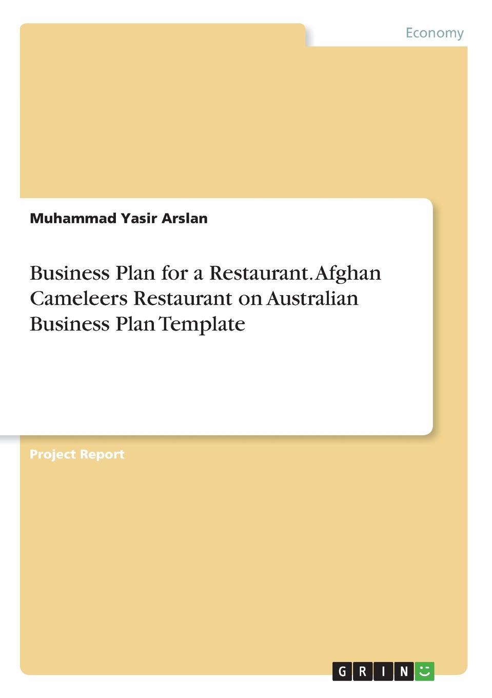 фото Business Plan for a Restaurant. Afghan Cameleers Restaurant on Australian Business Plan Template