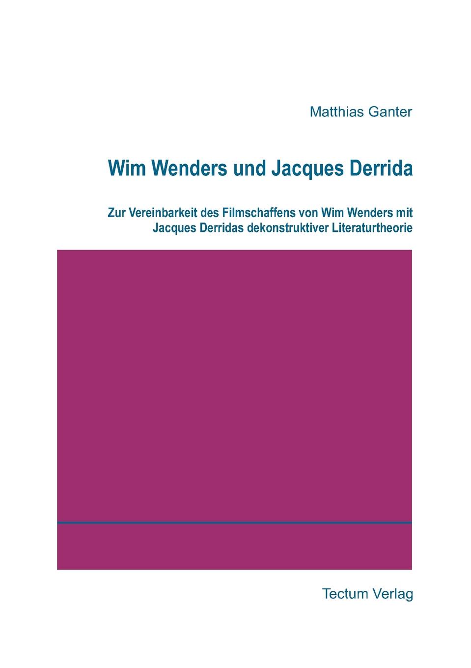 Wim Wenders und Jacques Derrida