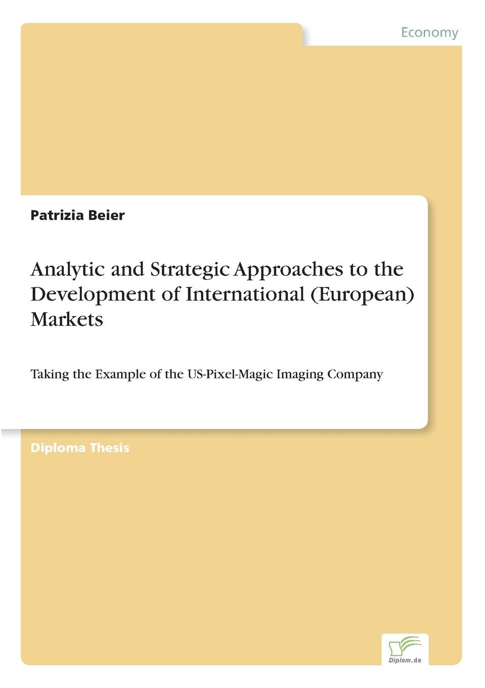 фото Analytic and Strategic Approaches to the Development of International (European) Markets