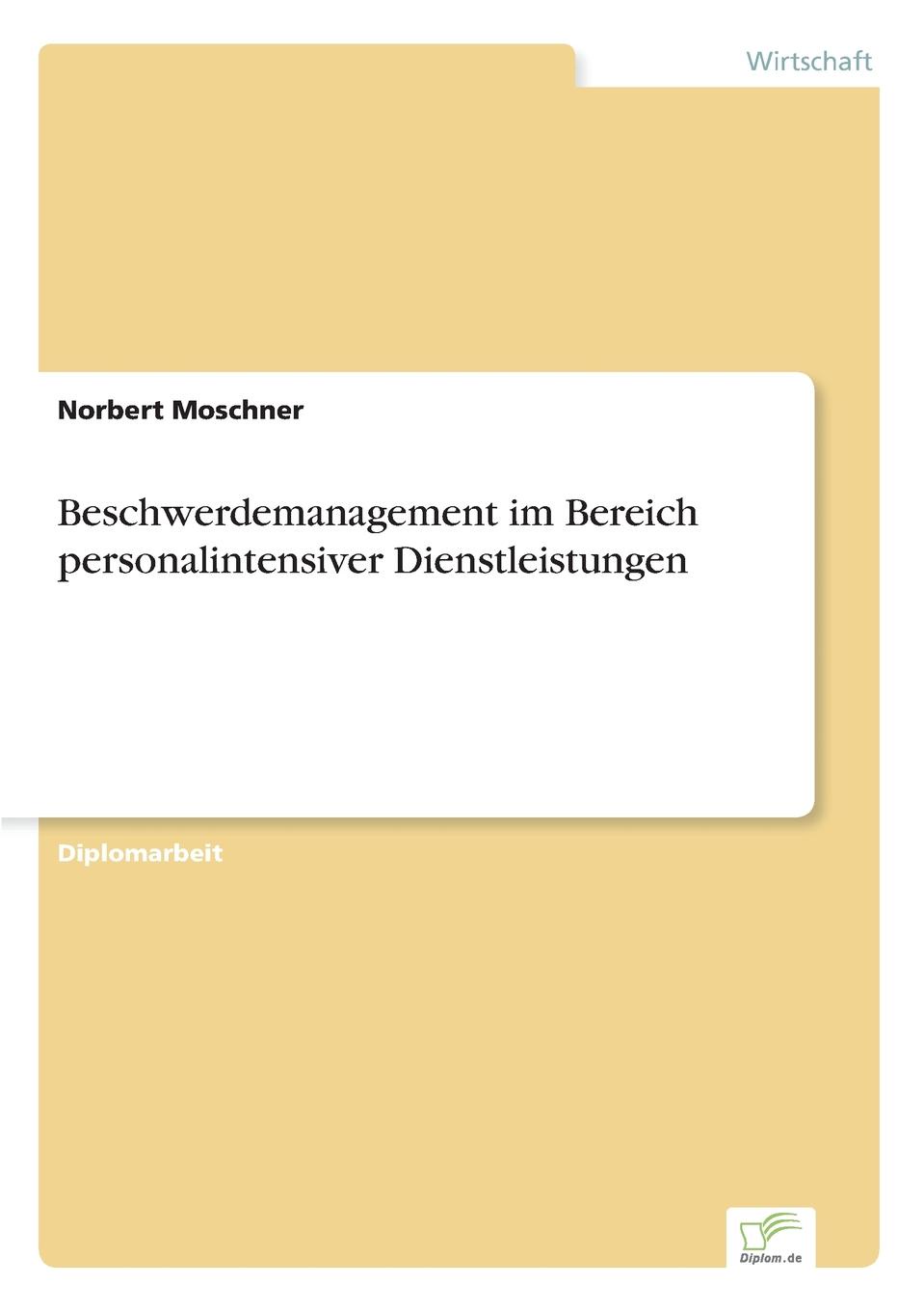 фото Beschwerdemanagement im Bereich personalintensiver Dienstleistungen