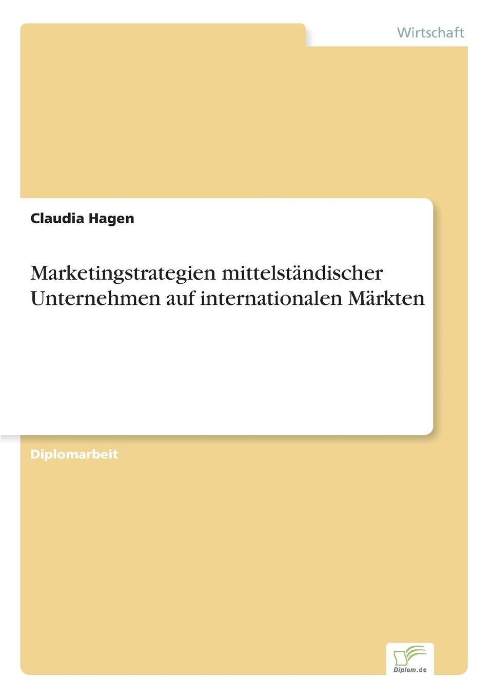 фото Marketingstrategien mittelstandischer Unternehmen auf internationalen Markten