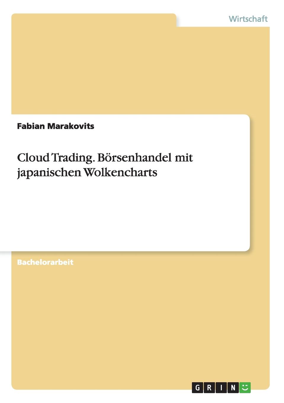 фото Cloud Trading. Borsenhandel Mit Japanischen Wolkencharts