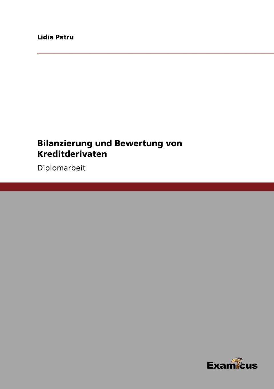 фото Bilanzierung und Bewertung von Kreditderivaten