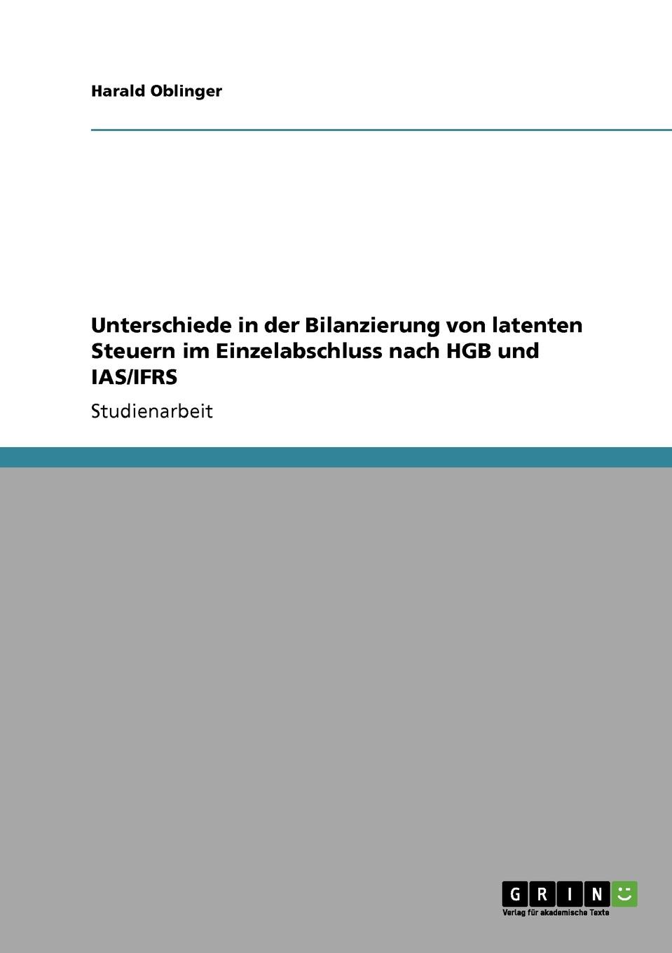 фото Unterschiede in der Bilanzierung von latenten Steuern im Einzelabschluss nach HGB und IAS/IFRS