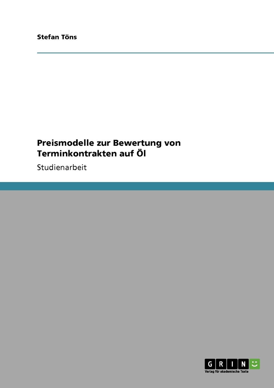 фото Preismodelle zur Bewertung von Terminkontrakten auf Ol