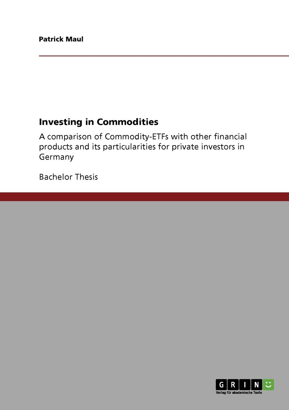 фото Investing in Commodities