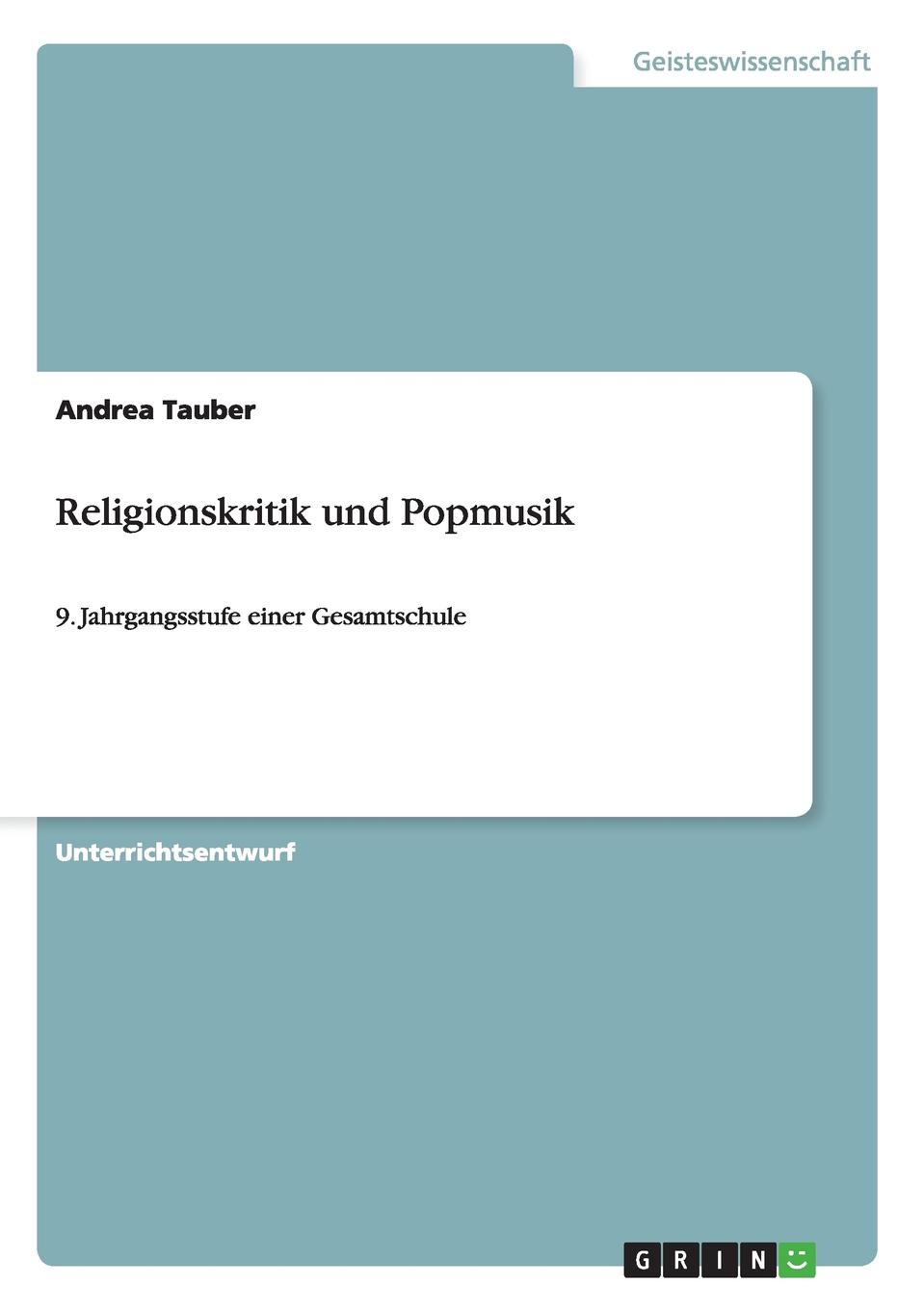 Religionskritik und Popmusik