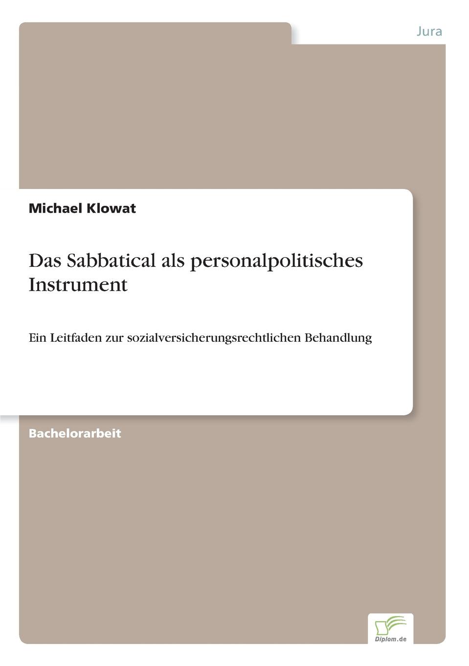 фото Das Sabbatical als personalpolitisches Instrument